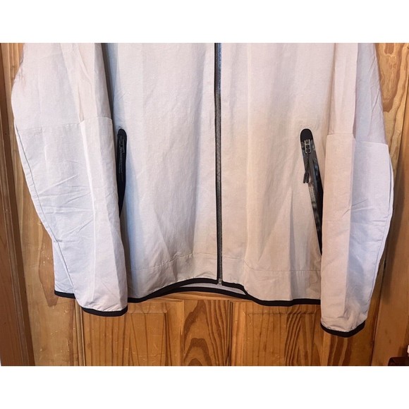 Nike Tech Woven Windbreaker Full Zip Gray Jacket Men's Size XL DQ4340-016 - Picture 3 of 10